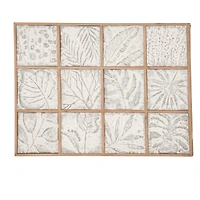 Grey Iron Farmhouse Wall Art, 32" x 43" x 1"