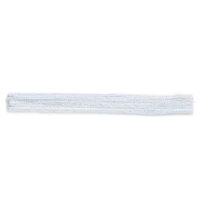 Iridescent White Chenille Pipe Cleaners, 25ct. by Creatology™