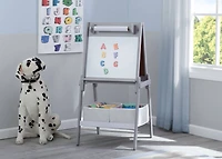 My Size Gray Double Sided Storage Easel