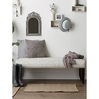 DII® Stone Variegated Plaid Recycled Yarn Rug Set, 2ft. x 3ft.