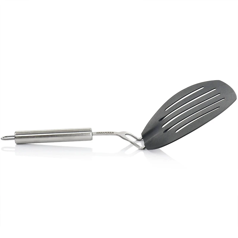 Martha Stewart Everyday Gray Nylon Slotted Pancake Turner