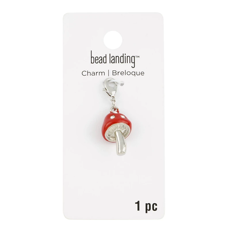 Red-Capped Mushroom Charm by Bead Landing™