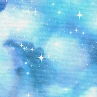 Fabric Editions Blue Starry Night Cotton Fabric