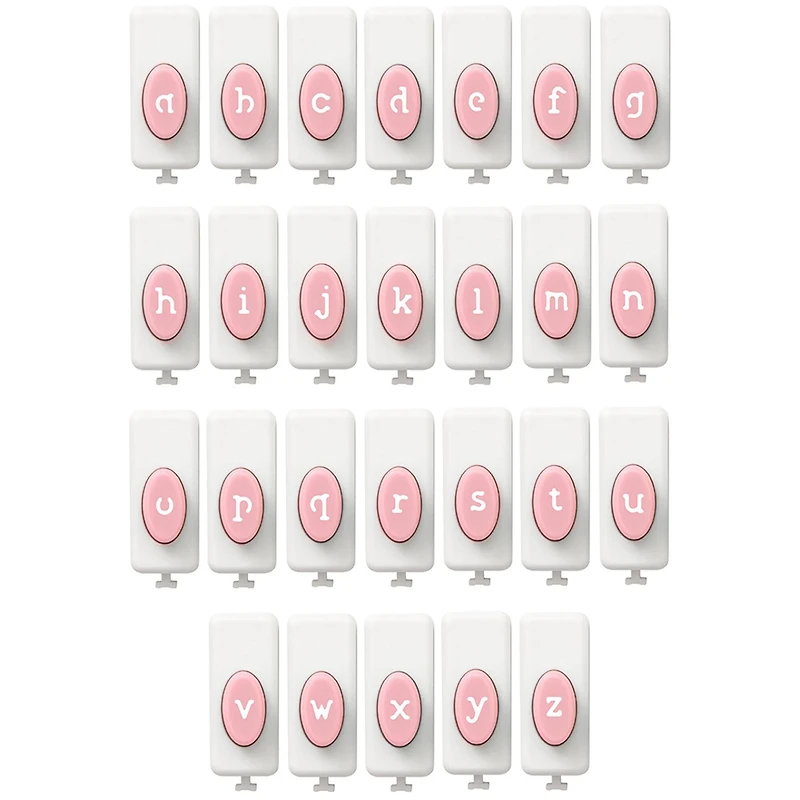 We R Memory Keepers Lowercase Word Punch Board