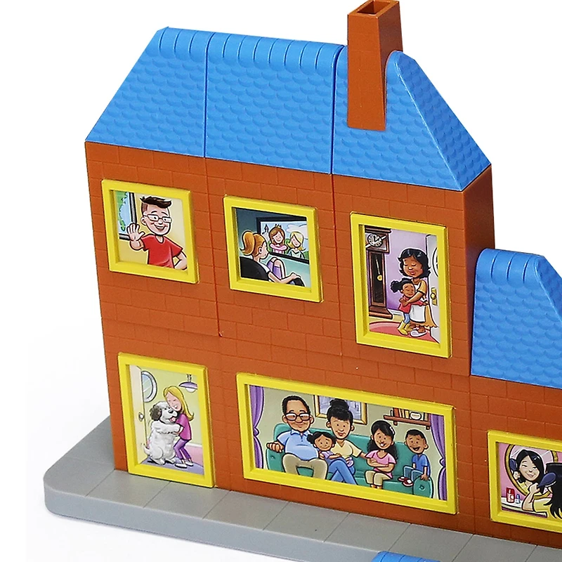 Popular Playthings® Magville® House™ Magnetic Building Blocks Play Set