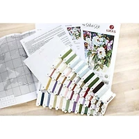 Luca-s White Roses Counted Cross Stitch Kit