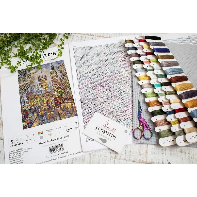Letistitch The Palace Counted Cross Stitch Kit