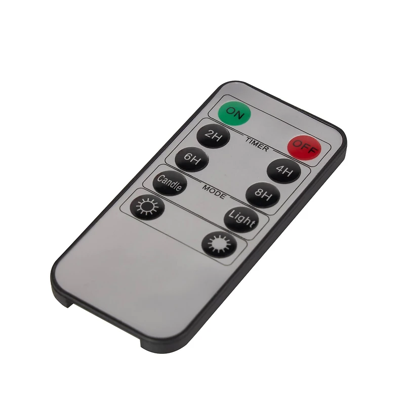 8" Flameless Wax Candles with Remote Control