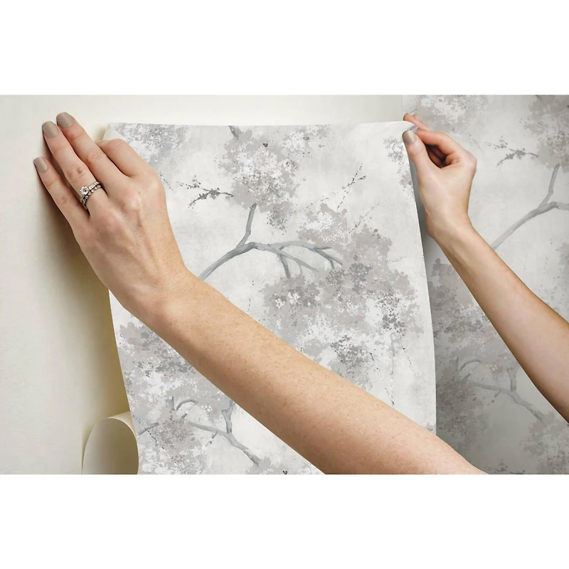 RoomMates Weeping Cherry Tree Blossom Peel & Stick Wallpaper