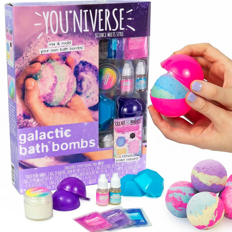 YouNiverse® Galactic Bath Bombs Kit