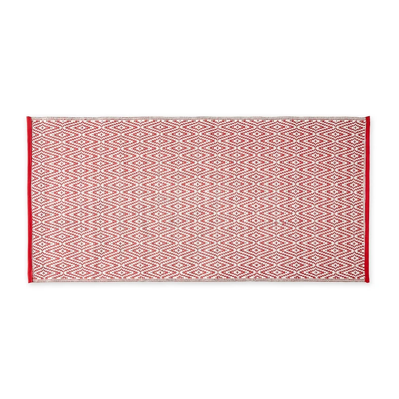 DII® Rust Diamond Outdoor Rug, 3ft. x 6ft.