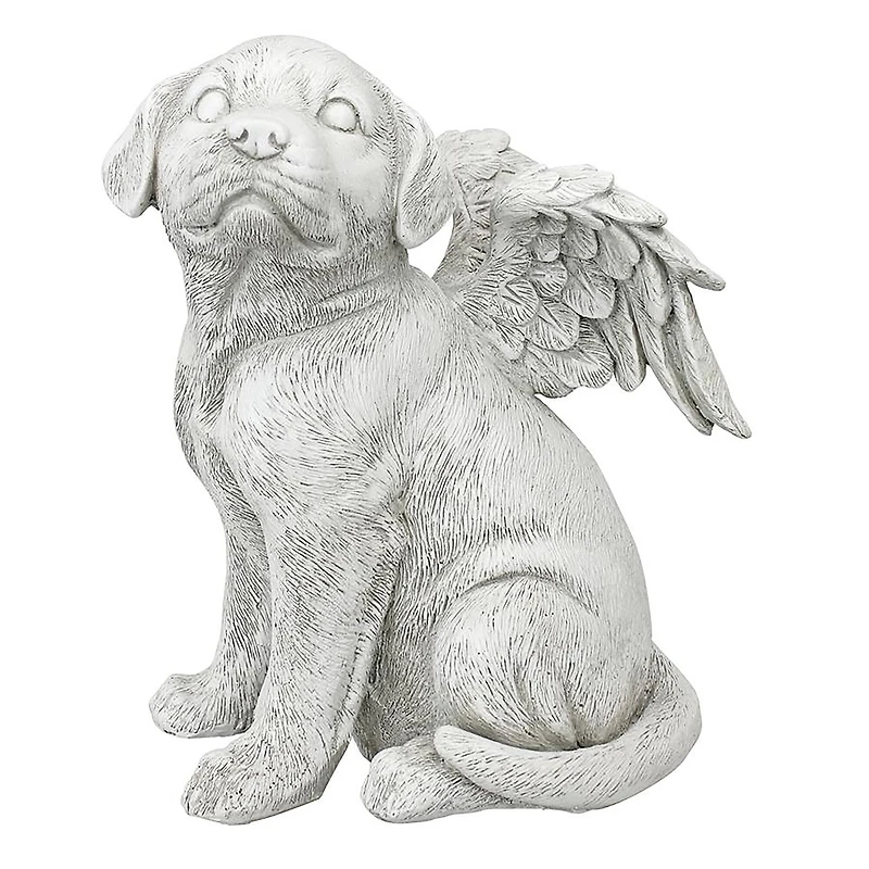 Design Toscano 10" Loving Friend, Memorial Pet Dog Statue