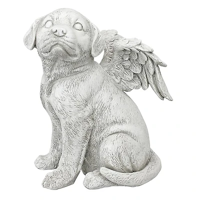 Design Toscano 10" Loving Friend, Memorial Pet Dog Statue
