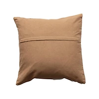 Hello Honey® 18" Beige & White Appliqué