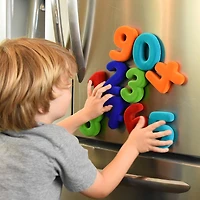 Rubbabu Bright Squishy Magnetic Numeral Set