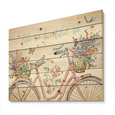 Designart - Spring Bike Bouquet