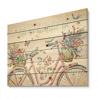 Designart - Spring Bike Bouquet