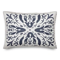Distressed Floral Pattern 14" x 20" Indoor / Outdoor Pillow