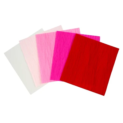 6" x 6.5" Floral Mix Crepe Paper, 25 Sheets by Recollections™