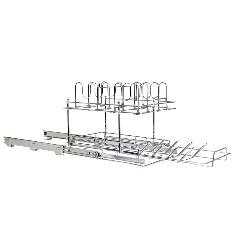 Household Essentials Glidez Cabinet Pot & Pan Lid Organizer