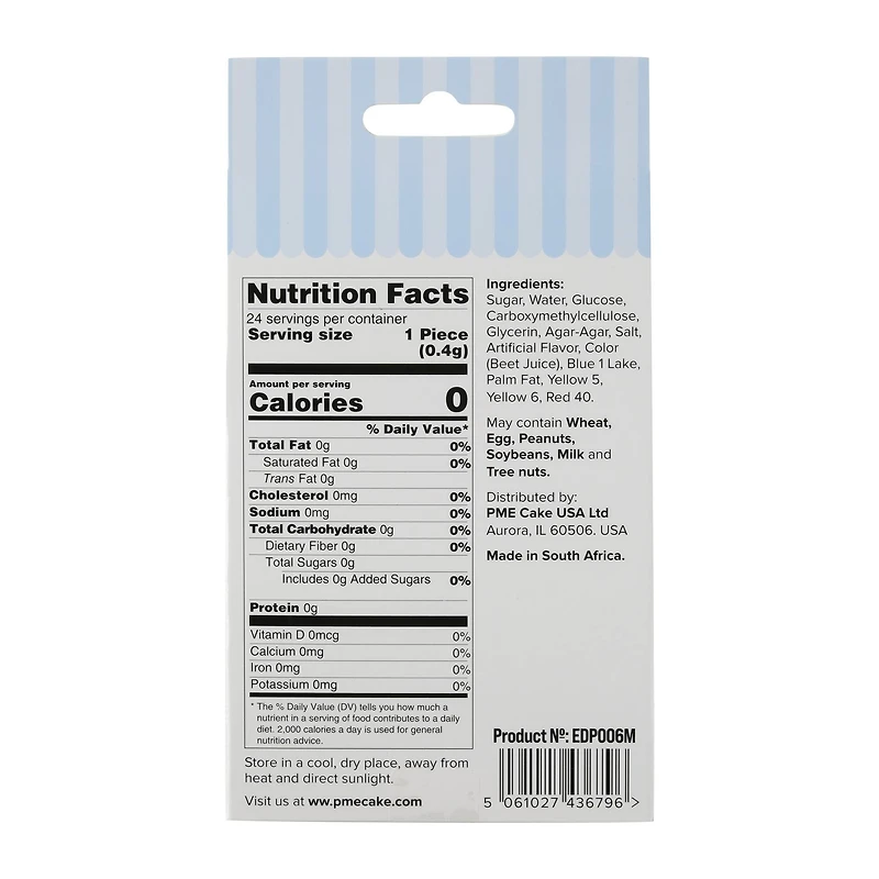 PME Cake Sweet Street® Mini Blossoms Icing Decorations