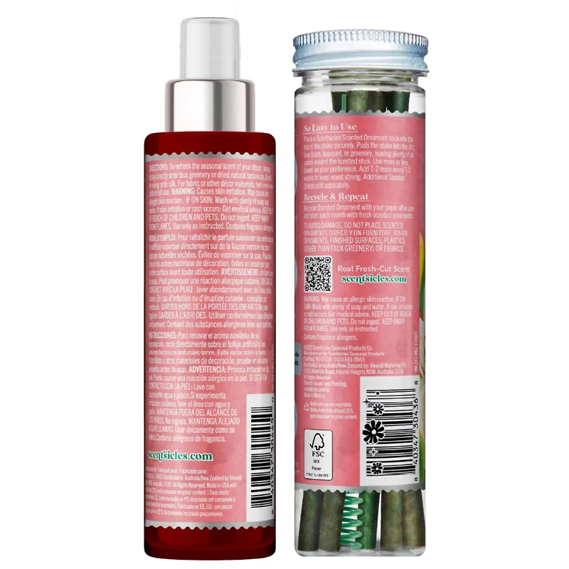 Scentsicles Lemon 'n Lilies Stick 6 ct and Scent Mister Lemon 'n Lilies, 2 pack