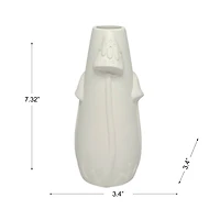 7.25" DIY Ceramic Mushroom Vase by Make Market®