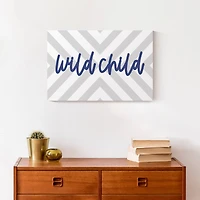 Wild Child 18" x 12" Canvas Wall Art