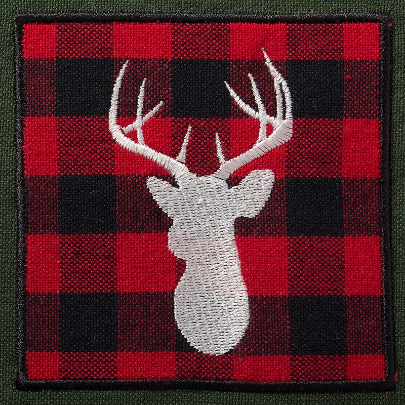 DII® Christmas Fireside Embellished Dishtowels Set