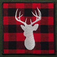 DII® Christmas Fireside Embellished Dishtowels Set