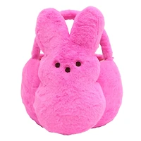 PEEPS® 9" Pink Bunny Plush Easter Basket