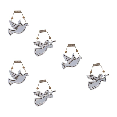 Dove & Angel Sentiment Ornament Set