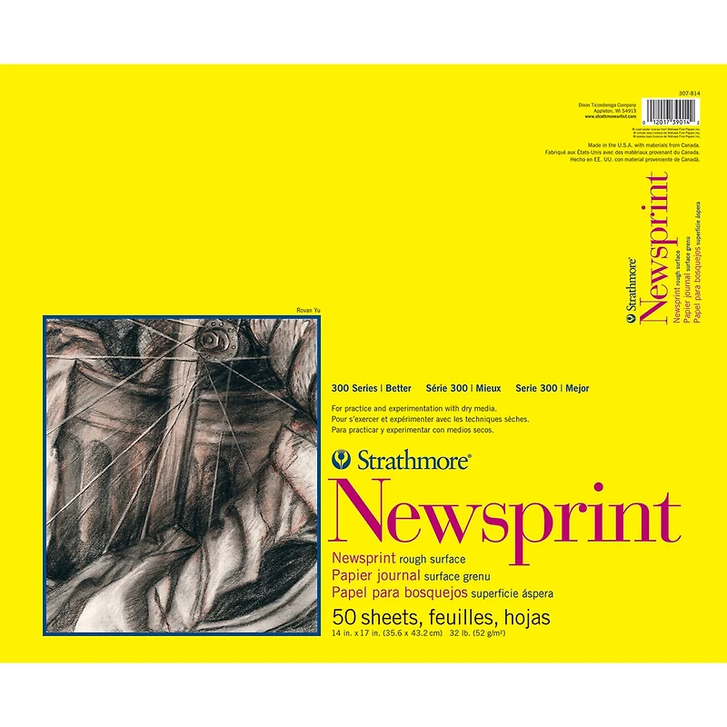Strathmore® 300 Series Newsprint Paper Pad