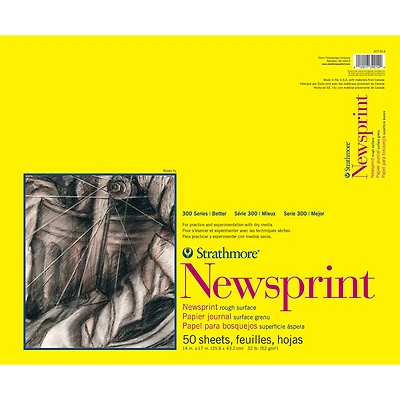 Strathmore® 300 Series Newsprint Paper Pad