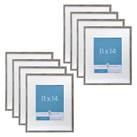 8 Pack: Narrow Belmont Frame with Mat by Studio Décor