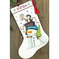 Dimensions® Jolly Trio Stocking Counted Cross Stitch Kit