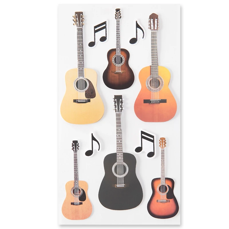 Acoustic Guitar Stickers by Recollections™