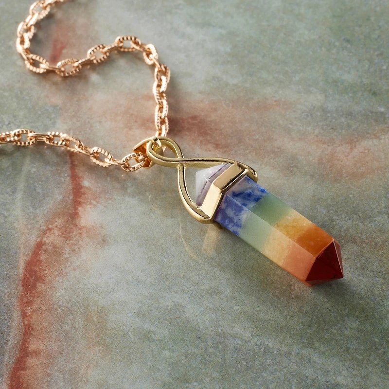 Chakra Prism Pendant by Bead Landing™