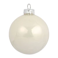 4 Pack 3.1" Shiny Glass Ball Ornaments by Ashland