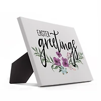 Easter Greetings Tabletop Canvas Art