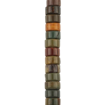Picasso Jasper Heishi Beads by Bead Landing