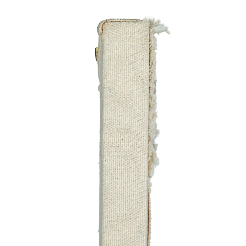 Hello Honey® 30" Fabric Patchwork Wall Hanging with Oak Wood Frame