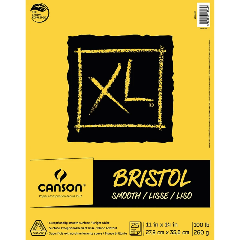 6 Pack: Canson® XL® Bristol Smooth Pad