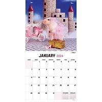 TF Publishing 2024 Playful Pigs Wall Calendar