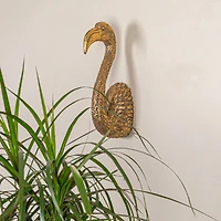 Hello Honey® 11.75" Gold Bird Head Wall Decoration