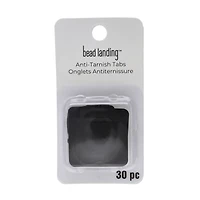 1" Anti-Tarnish Tabs, 30ct. by Bead Landing™