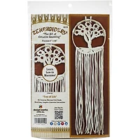 Design Works™ Zenbroidery™ Tree of Life Macramé Wall Hanging Kit