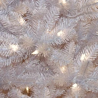 9ft. Pre-Lit Dunhill® White Fir Artificial Christmas Tree, Clear Lights