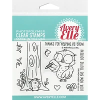 Avery Elle Look How Big Clear Stamps