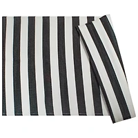 DII® Black & White Stripe Outdoor Rug, 4ft. x 6ft.